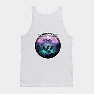 Helldivers game shooter Tank Top